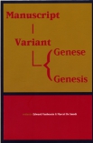 Manuscript - Variant - Genese / Genesis