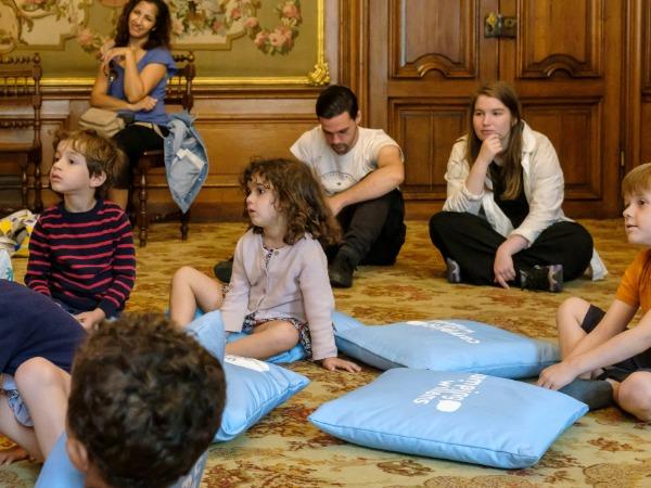 Kinderen tijdens Literair Zomerlief