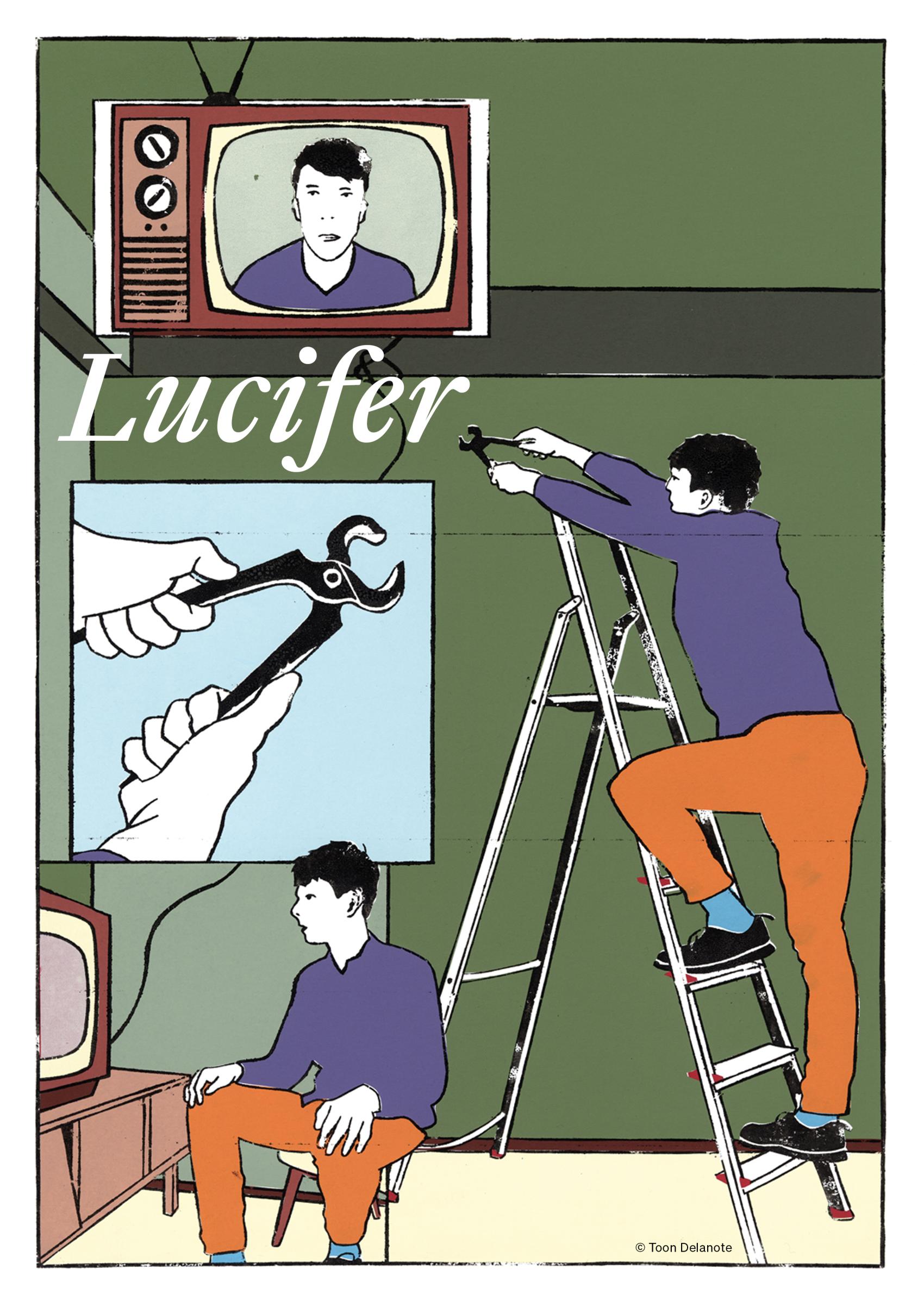 Geïllustreerde cover Lucifer