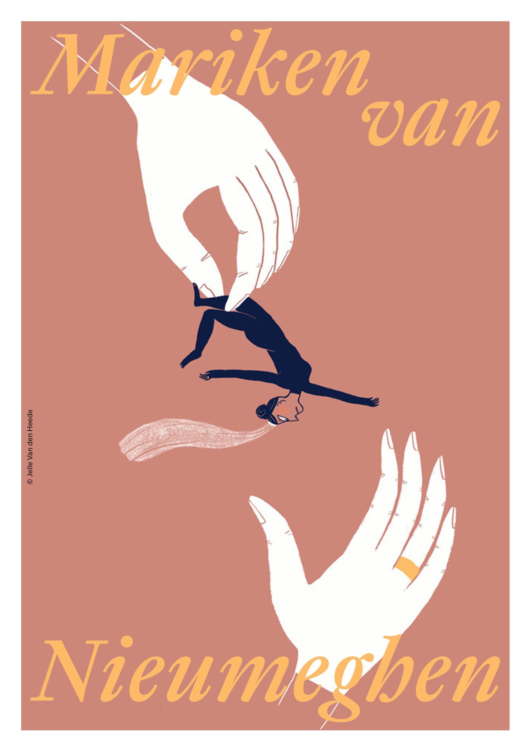 Geïllustreerde cover Mariken van Nieumeghen