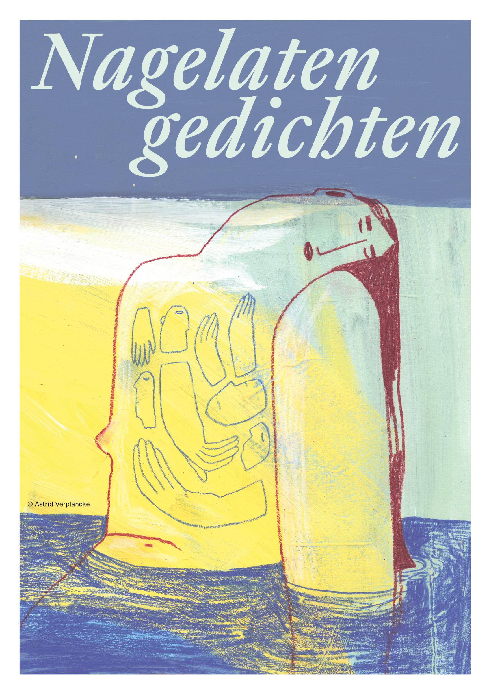 Geïllustreerde cover Nagelaten gedichten