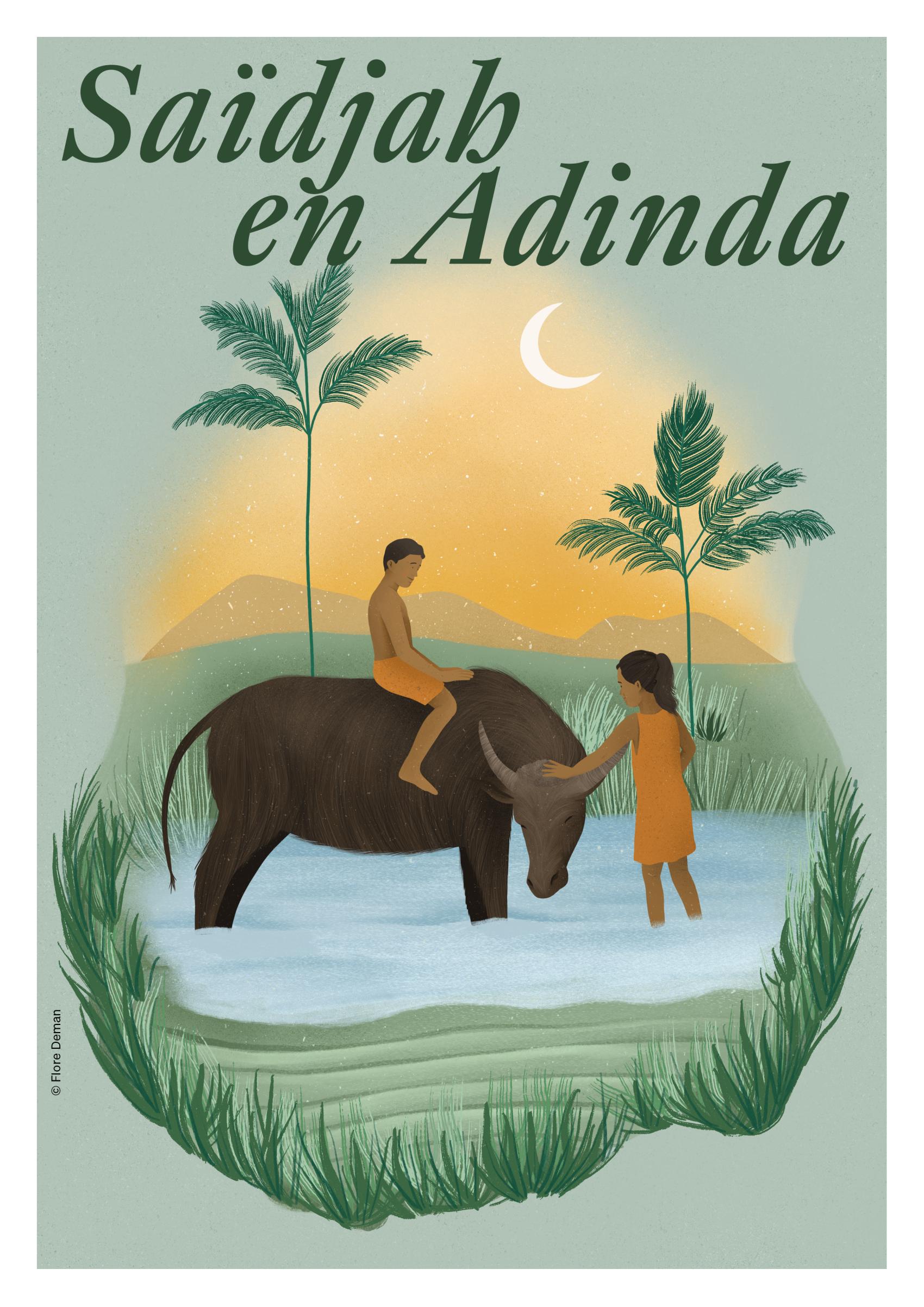Geïllustreerde cover Saïdjah en Adinda