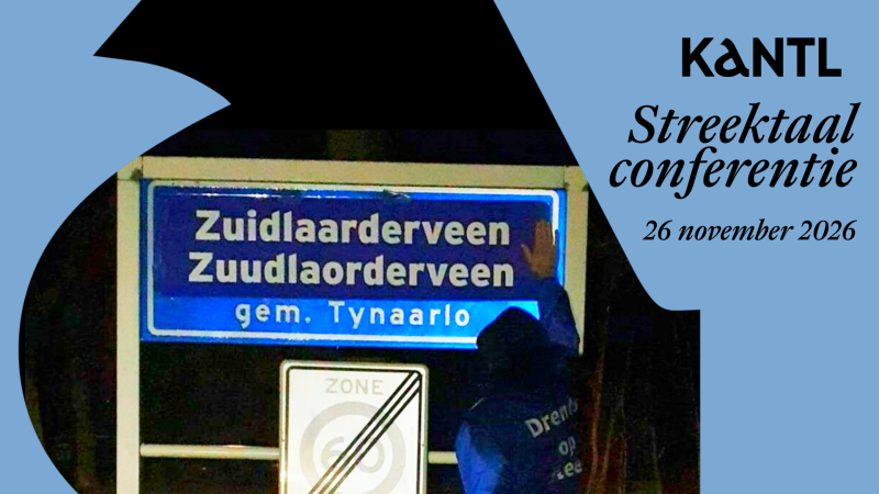 affiche streektaalconferentie