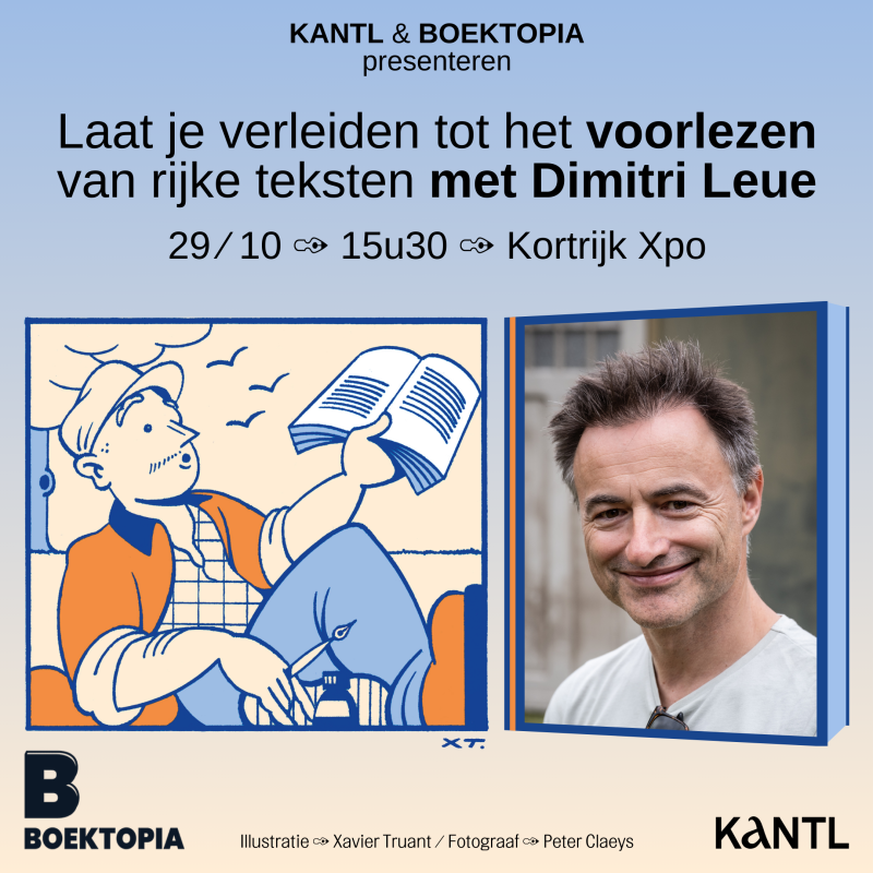 KANTL op Boektopia #1: Dimitri Leue
