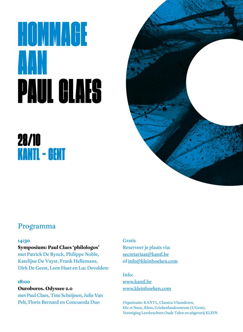 Hommage aan Paul Claes