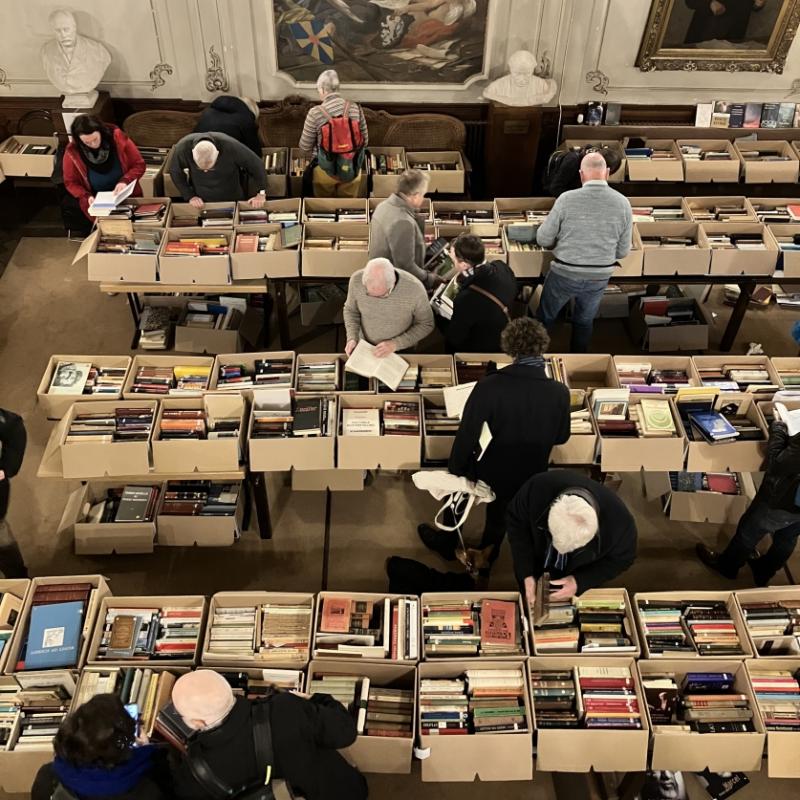 Laatste boekenverkoop van de KANTL
