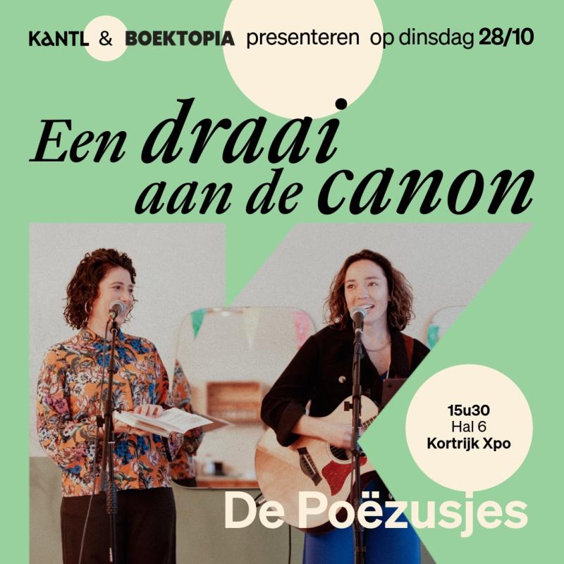 KANTL op Boektopia: De Poëzusjes – Een draai aan de canon