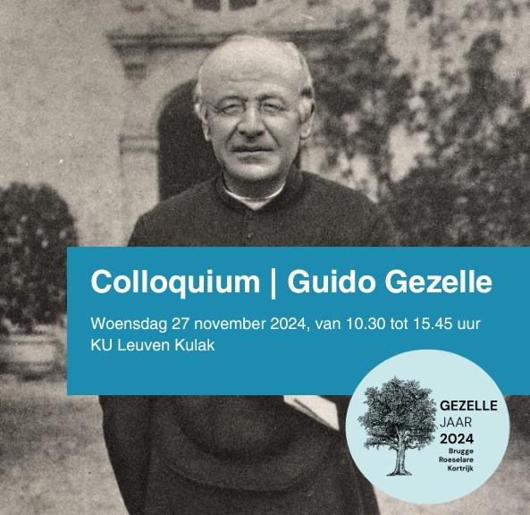 Lezingen Colloquium Guido Gezelle in volgend V&M-themanummer