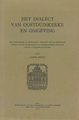Het dialect van Oostduinkerke en omgeving. Een synchronisch en diachronisch onderzoek van het fonolo