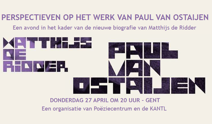 Perspectieven op het werk van Paul van Ostaijen