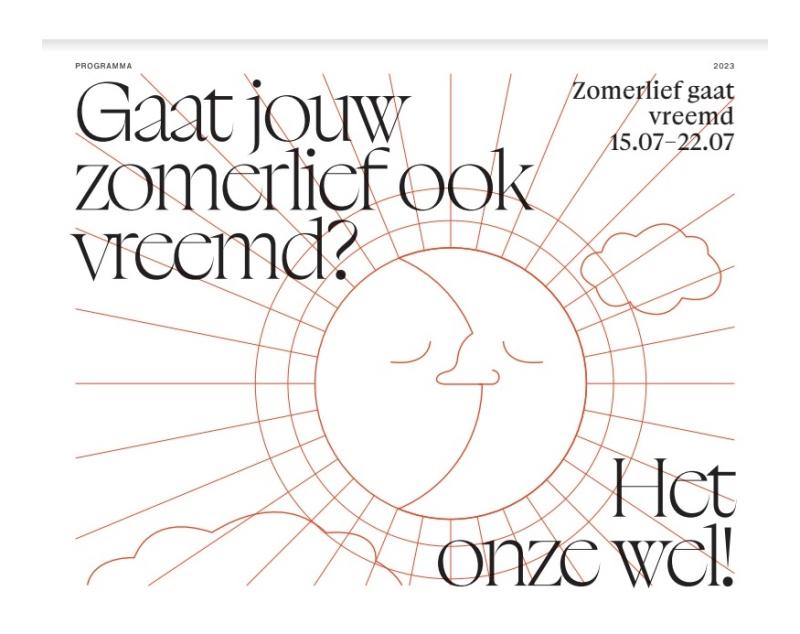 Zomerlief gaat vreemd