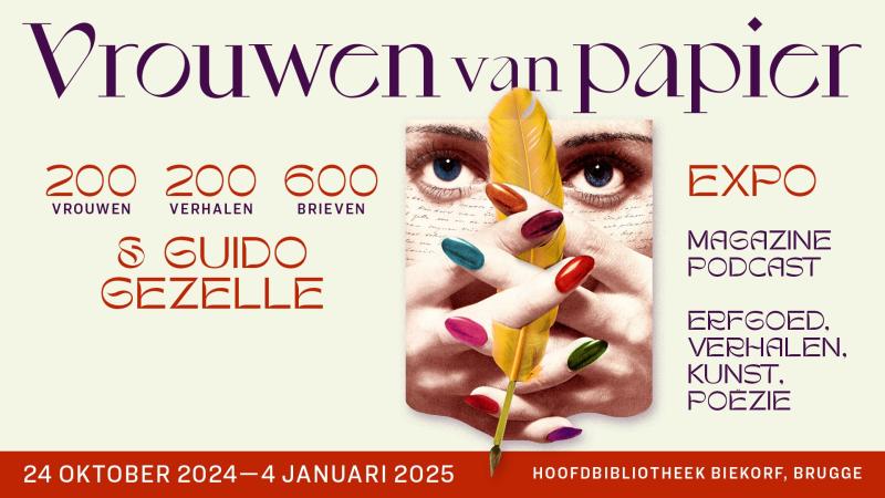 Vrouwen van papier - lancering expo en activiteiten