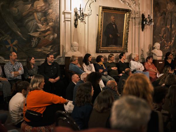 publiek in lovelingzaal