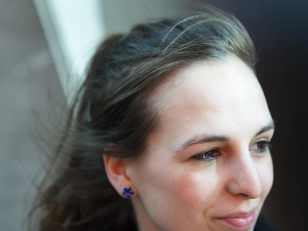 Met Carmien en Daniël in de etalage