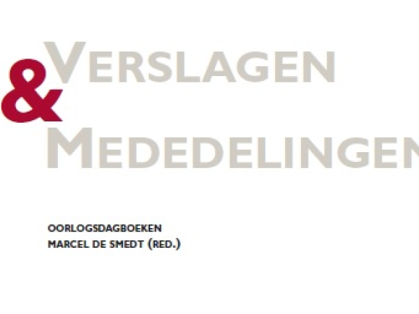 Nieuw nummer V&M: Oorlogsdagboeken