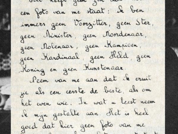 KANTL-colloquium: Correspondenties met Robberechts