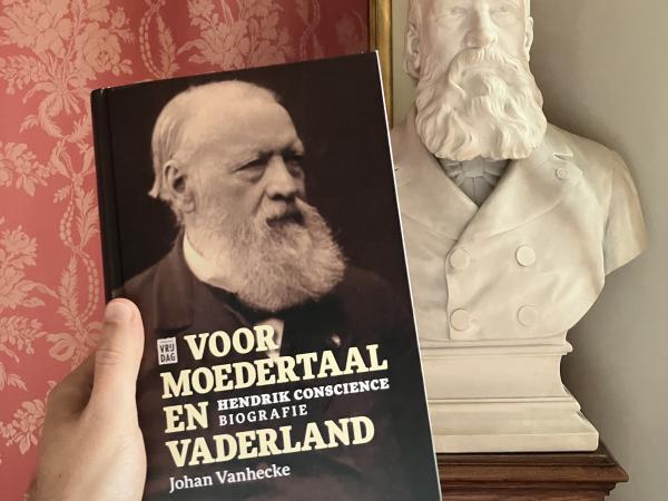 Johan Vanhecke wint Leon Elautprijs met Conscience-biografie
