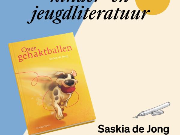 Saskia de Jong wint met Over gehaktballen de KANTL-prijs voor Kinder- en Jeugdliteratuur