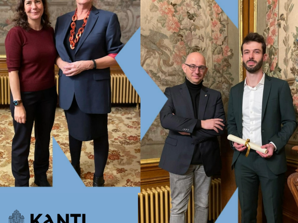 Uitreiking van de vierjaarlijkse prijzen tijdens Open KANTL
