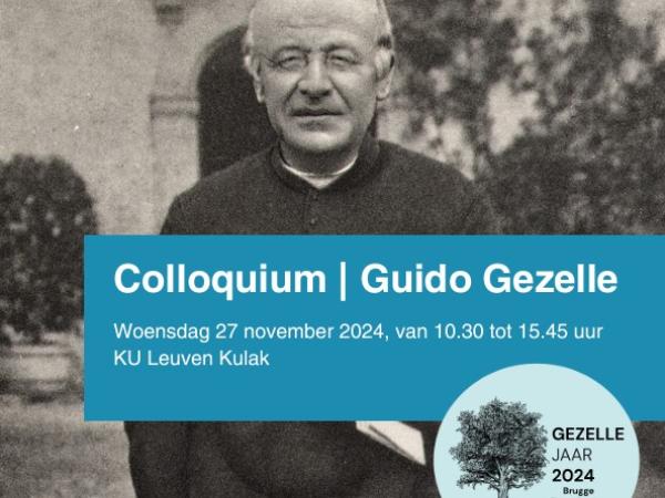 Lezingen Colloquium Guido Gezelle in volgend V&M-themanummer