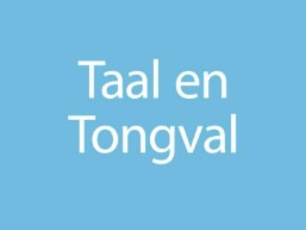 Colloquium: Taal & Tongval