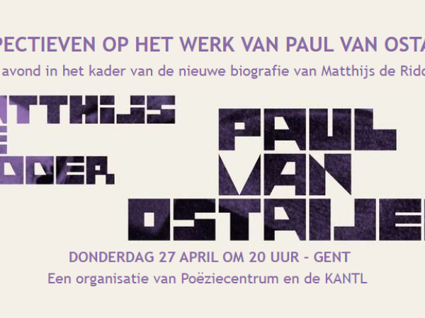 Perspectieven op het werk van Paul van Ostaijen
